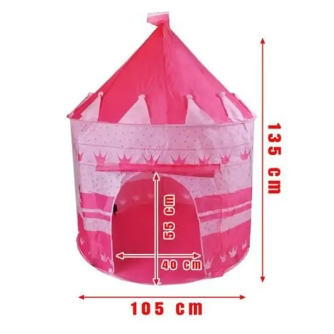 Ruhhy Roze Kasteeltent: Het Perfecte Paleis voor Uw Kleine