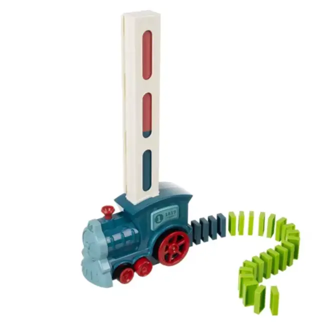Kruzzel Domino Trein: Creatief en Educatief Speelplezier voor Kinderen