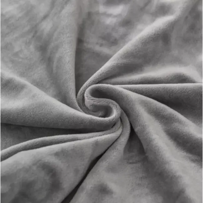 Ruhhy Grijze Velours Stoelhoes: Universele Bescherming en Elegantie