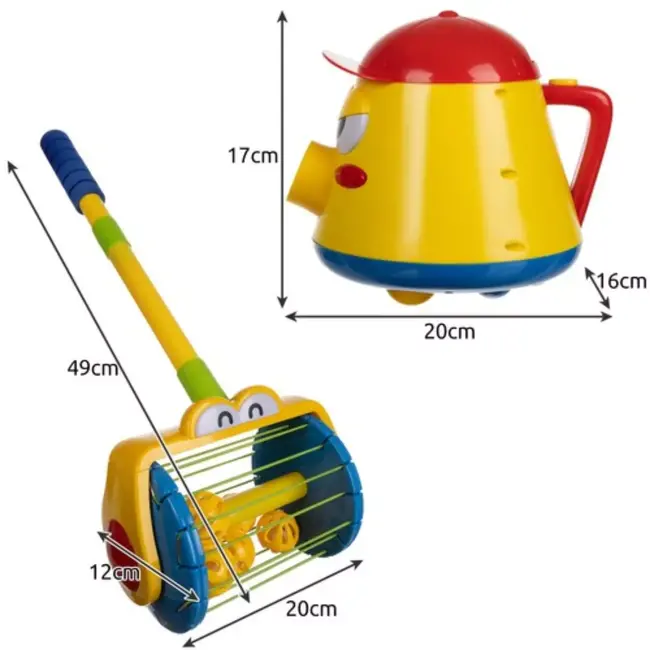 Kruzzel Ballenwerper en Stofzuiger Set - Speel en Leer!