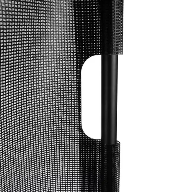 Ruhhy Uitschuifbare Veiligheidspoort voor Thuis - Zwart