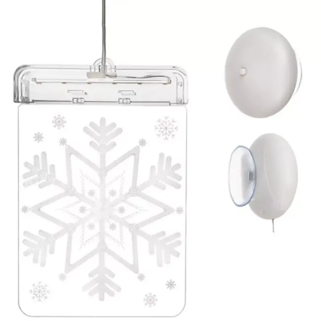 Malatec LED 3D-Snowflake - Unieke Raamdecoratie