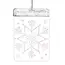 Malatec LED 3D-Snowflake - Unieke Raamdecoratie