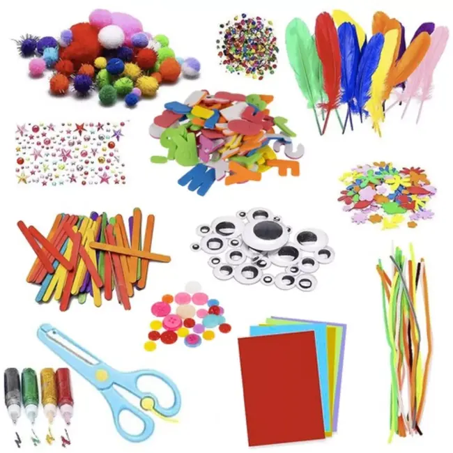 Kruzzel Creatieve Knutselset voor Kinderen - Uren Knutselplezier