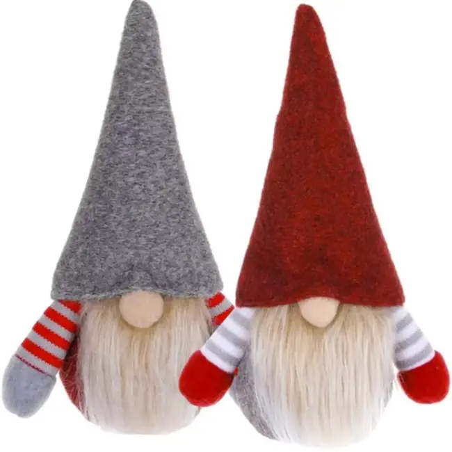 Malatec Staande Gnomes: Charmante Decoratie voor Elke Seizoen - 2 stuks