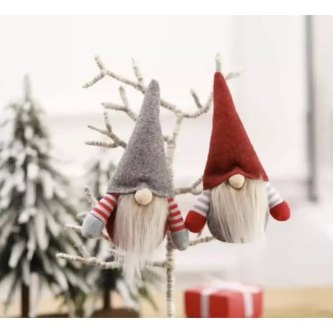 Malatec Staande Gnomes: Charmante Decoratie voor Elke Seizoen - 2 stuks