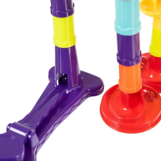 Kruzzel 110-delige Kogelbaan Glijbaan Set - Creatief en Educatief Speelgoed