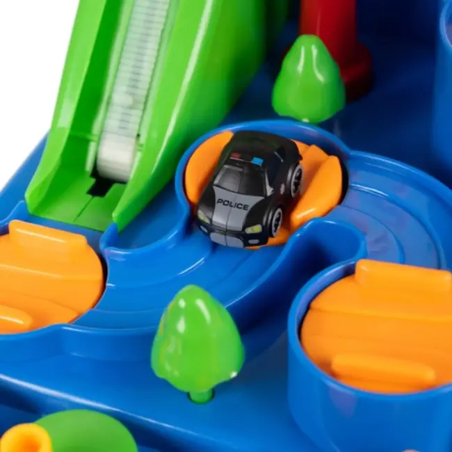 Kruzzel Racebaan Obstakelbaan: Urenlang Speelplezier met Veilige Voertuigen