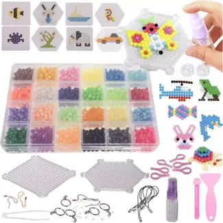 Kruzzel Waterkralen Set: 2800 Stuks voor Creatieve Kinderkunst