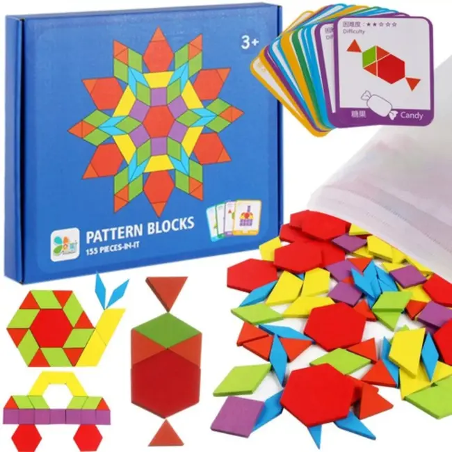 Kruzzel Geometrische Puzzel: Educatief Speelplezier voor Kinderen