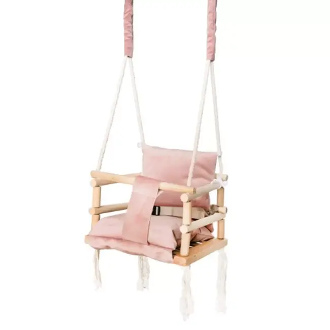 Kruzzel 3-in-1 Roze Schommel: Veilig en Stijlvol Speelplezier