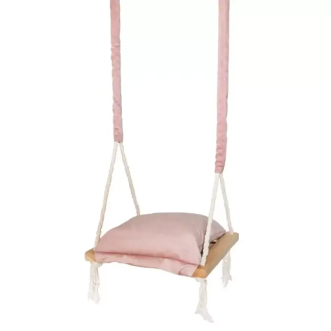 Kruzzel 3-in-1 Roze Schommel: Veilig en Stijlvol Speelplezier