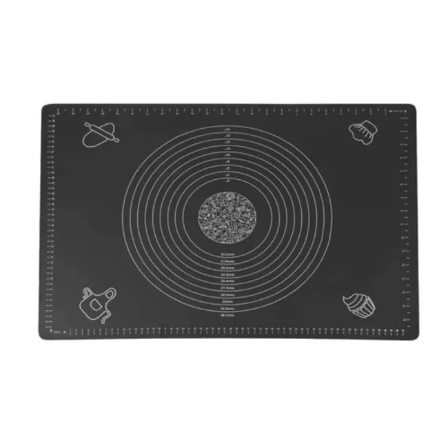 Ruhhy Siliconen Bakmat en Deegroller Set - Essentieel voor elke Bakker