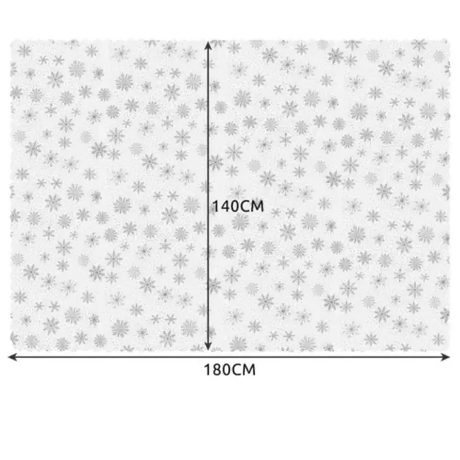 Ruhhy Kersttafelkleed 180x140cm: Elegante Bescherming voor Je Feesttafel