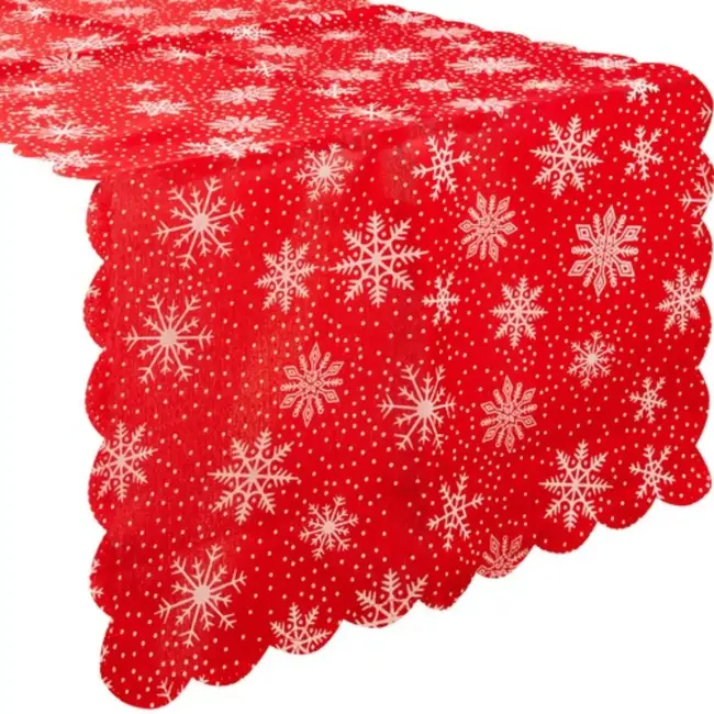 Ruhhy Kerstloper 220x35cm: Feestelijke Tafeldecoratie voor Kerst