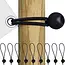Gardlov Tentspanner met Bal 16-30 cm - Veelzijdige Spanelastiek - Set van 10