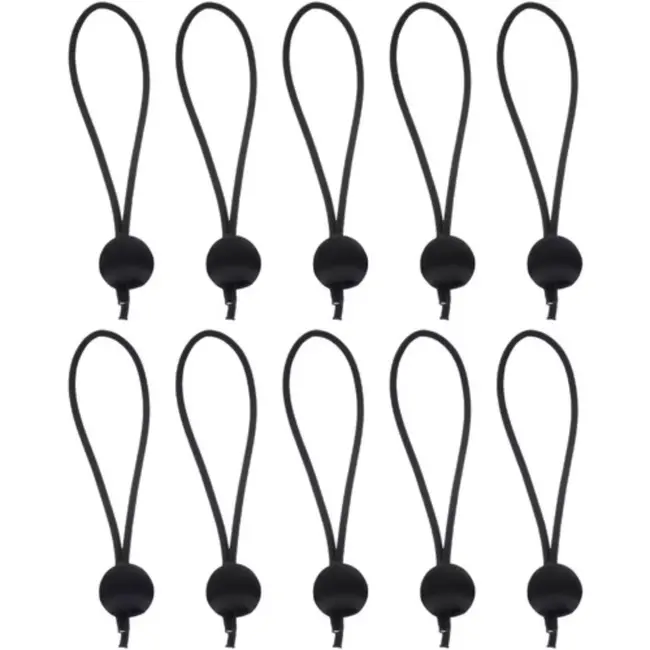 Gardlov Tentspanner met Bal 16-30 cm - Veelzijdige Spanelastiek - Set van 10