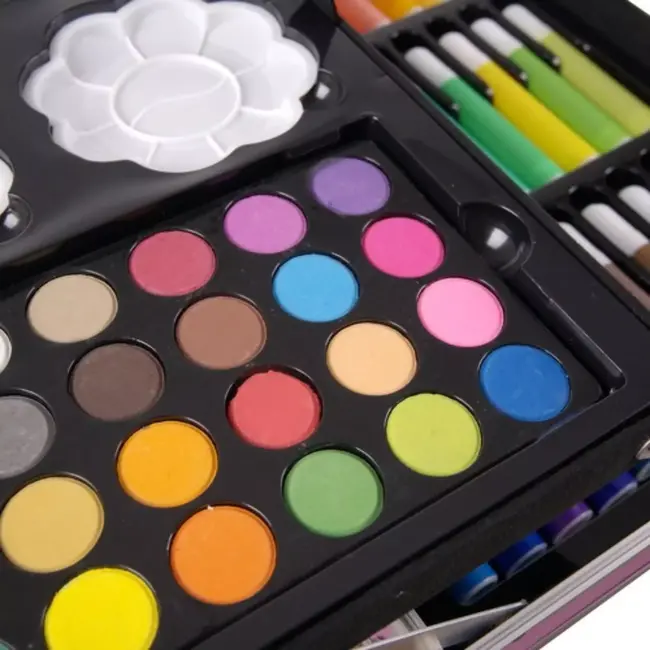 Maaleo Schilderset in Eenhoorn Koffer - Creativiteit in 145 Onderdelen