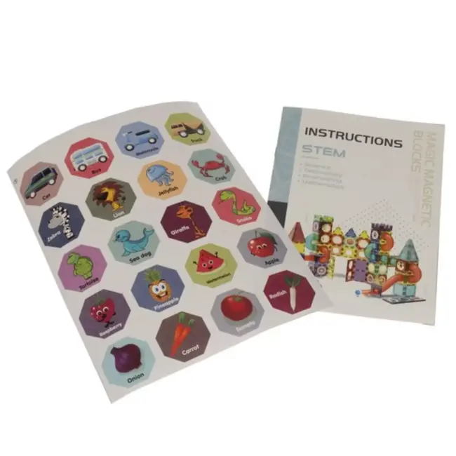 Kruzzel Magnetische Bouwset 83-delig - Educatief Speelplezier voor Kinderen