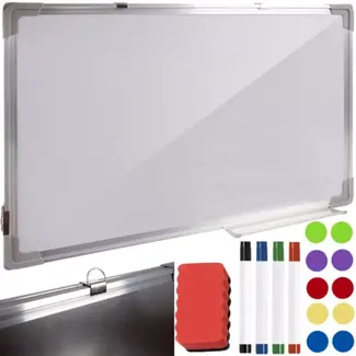 Maaleo Magnetische Whiteboard 60x40 cm - Perfect voor Thuis of Kantoor!