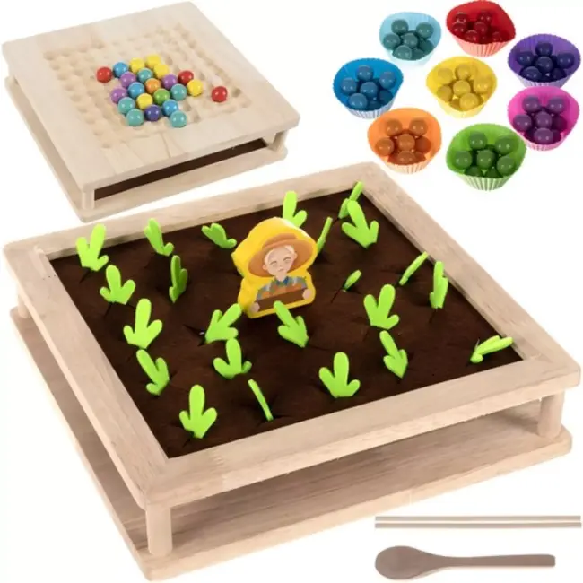 Kruzzel Boerderij Puzzel 2-in-1: Spelend Leren voor Kinderen!
