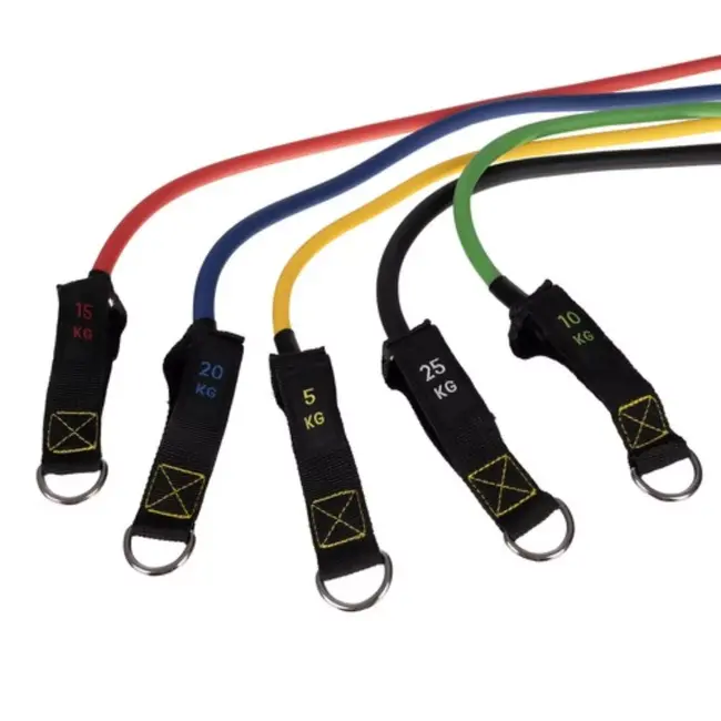 Trizand Fitnessset: Complete Oefenbanden + Accessoires voor Thuis en Onderweg