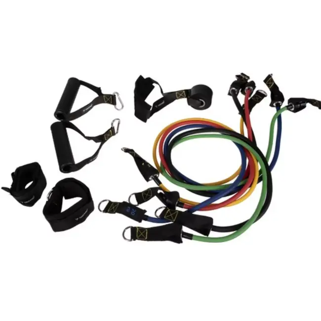 Trizand Fitnessset: Complete Oefenbanden + Accessoires voor Thuis en Onderweg