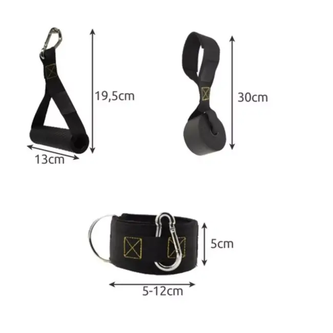 Trizand Fitnessset: Complete Oefenbanden + Accessoires voor Thuis en Onderweg