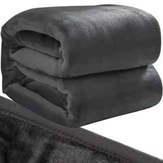 Ruhhy Premium Grijze Deken - Luxe en Comfort voor Elke Ruimte