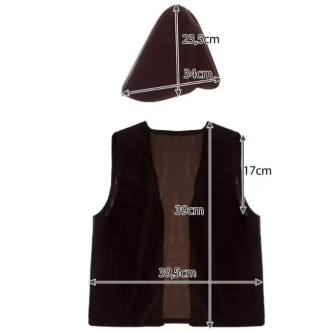 Kruzzel Herderskostuum voor Kinderen - Perfect voor Feest en Spel