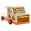 Kruzzel Houten Speelgoedauto Sorteerder 7-in-1 - Educatief Plezier voor Kindere