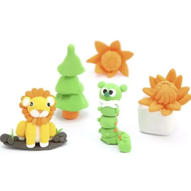 Kruzzel Piankolina Klei Set - 36 Levendige Kleuren voor Creatief Plezier