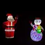 Ruhhy Opblaasbare Kerstman met LED – Perfect voor Tuin en Huis