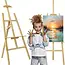Maaleo Houten Schildersezel 170cm - Perfect voor Kunstenaars