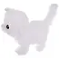 Iso Trade Interactieve Witte Kat - Een Perfecte Knuffelvriend