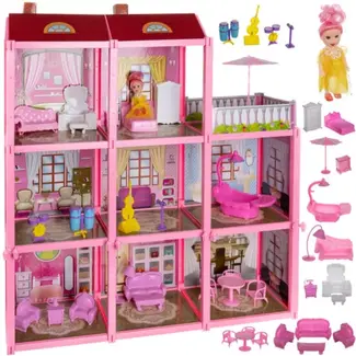 Kruzzel Poppenhuis Villa - Een Paradijs voor Poppenliefhebbers