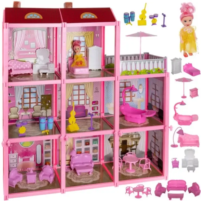 Kruzzel Poppenhuis Villa - Een Paradijs voor Poppenliefhebbers
