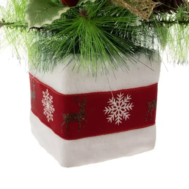 Ruhhy Kunstkerstboom 45cm: Stijlvolle Mini Kerstboom voor Elk Interieur