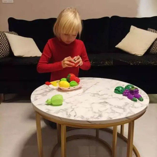 Kruzzel Fruit- en Groentesnijset in Mandje - Bevordert Creatief en Educatief Spel
