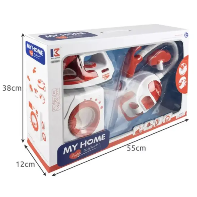 Kruzzel Huishouden Set voor Kinderen: Perfect Speelplezier!