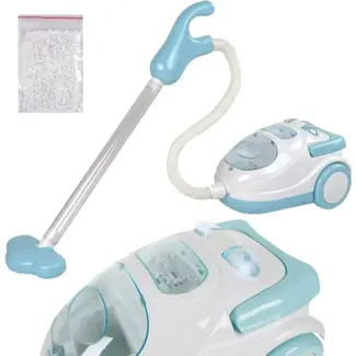 Kruzzel Kinderstofzuiger - Blauw: Maak Schoonmaken Leuk en Educatief!