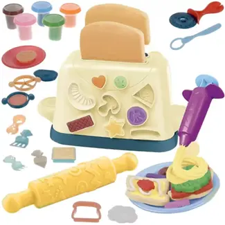 Kruzzel Boetseerklei Set - Een Wereld van Culinaire Creativiteit voor Kinderen