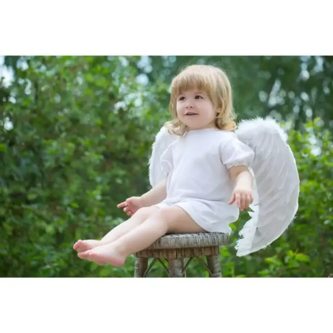 Kruzzel Engel Kostuum Set voor Kinderen - Hemels Verkleedplezier