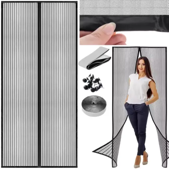 Repest Hordeur 100x210cm - Houd Insecten Buiten met Eenvoudige Montage