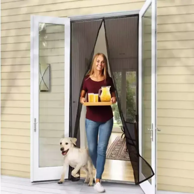 Repest Hordeur 100x210cm - Houd Insecten Buiten met Eenvoudige Montage