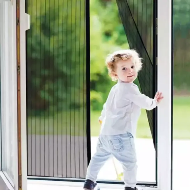 Repest Hordeur 100x210cm - Houd Insecten Buiten met Eenvoudige Montage