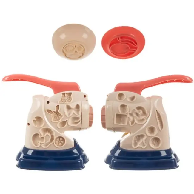Kruzzel Grote Pasta Extruder Boetseerklei Set - Stimuleer Creativiteit bij Kinderen