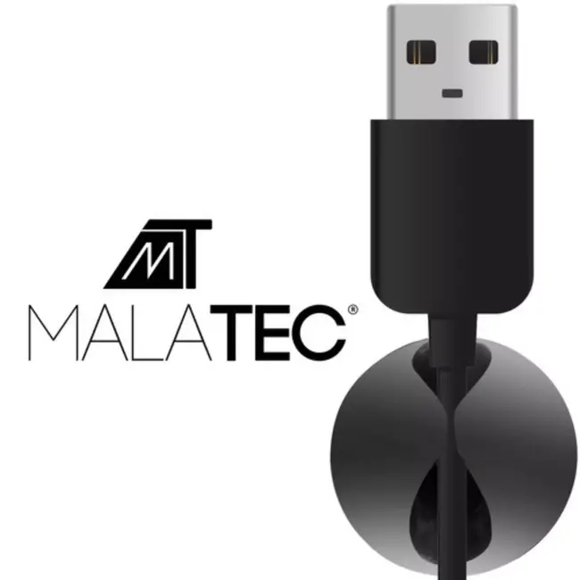 Izoxis Kabel Organisator Set - Houd Uw Kabels Netjes en Geordend - 10 stuks.