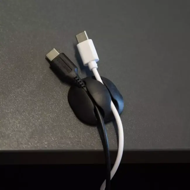 Izoxis Kabel Organisator Set - Houd Uw Kabels Netjes en Geordend - 10 stuks.