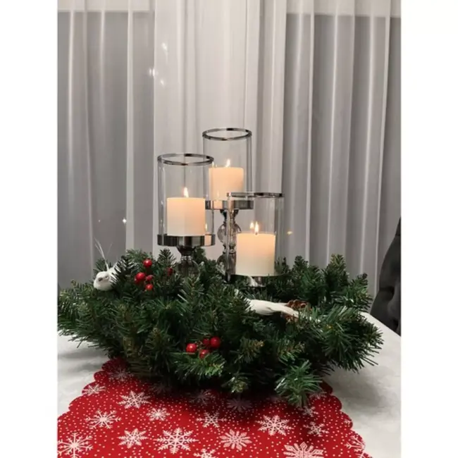 Ruhhy Kunstmatige Sparrentakken 21cm - Set van 40 voor Natuurlijke Decoraties